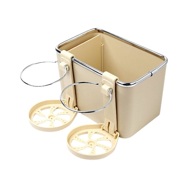 Bil Armstöd Förvaringslåda Handduk Vattenkopphållare Bilkonsol Organizer✨w M0W1 U3E1 B 1pcs