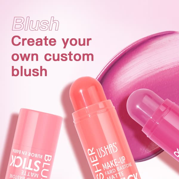 UC144 Farve-Perfekt Bærbar Makeup Blush Stick