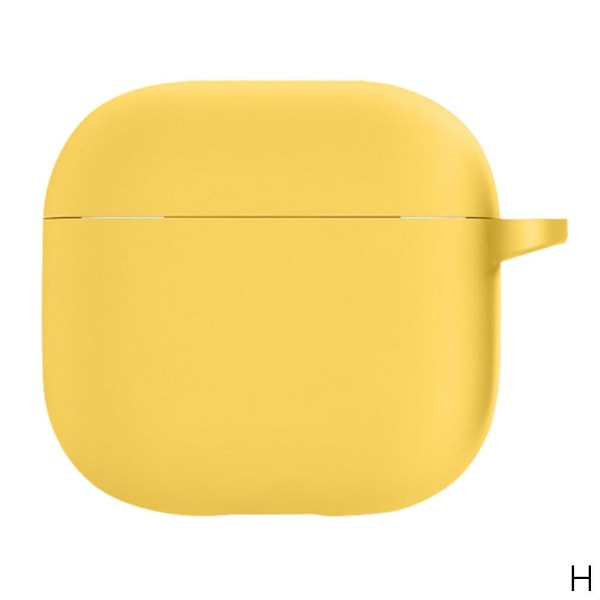 Silikon Skyddande Hudfodral för Airpods 4 2024 Hörlurar yellow 1pcs