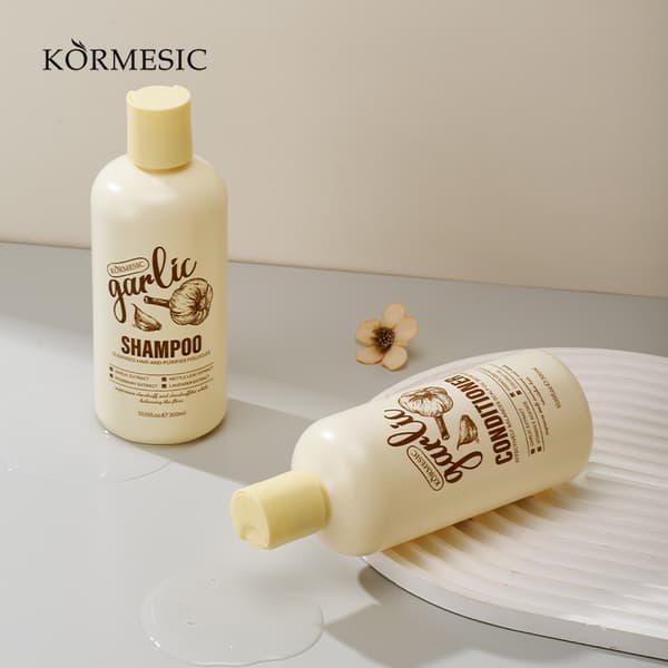Hvidløgs-shampoo og balsam sæt til hårpleje