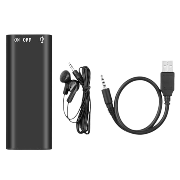 USB-minne Mini Röstinspelare Dold Ljudinspelning Hög Definition