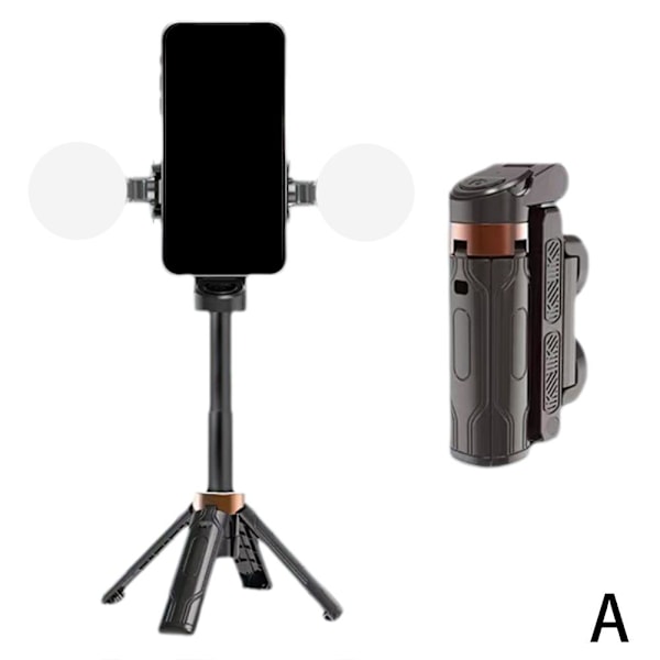 Pocketflex Mini Stativ, 2025 Nytt Stativ Mini, 360° Vridbar Flex Black 1pcs