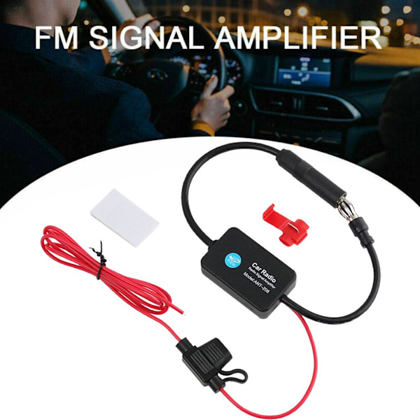 ANT-208 12V Bil FM AM Radio Signal Förstärkare T H T7U3 Z5F7 L3W8 I3B3