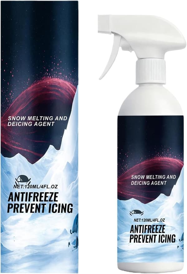 Afrimningsmiddel til 120 milliliter afdugningsmiddel til snesmeltning