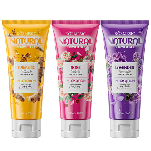 Kosteuttava ihoa ravitseva suihkugeeli Lavender