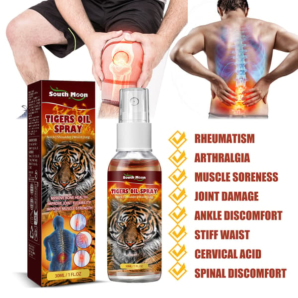 Tiger Balsam Oljespray för Muskelsmärta - 30 ml Mild Massageformula