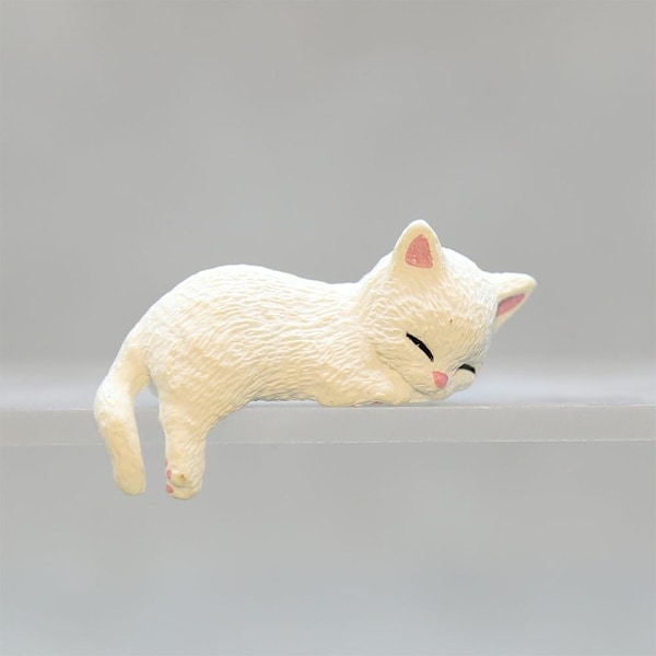 DIY Kant Kattfigurer Simulation Resin Katt Kylskåpsmagnet 3 1pcs