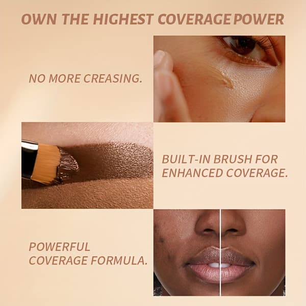 Concealer + Lip Liner Sæt, Vandfast Øjenskyggestift, Highlighter, Mat CS420A
