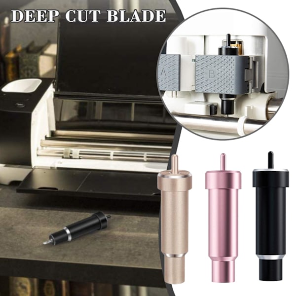 Lätt att installera & skära Deep Point Blade Housing Perfekt verktyg för light red Onesize 8e69
