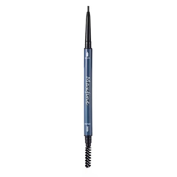 Dubbelsidig Ultrafin Eyelinerpenna Vattentät Långvarig # 01 Brown One size
