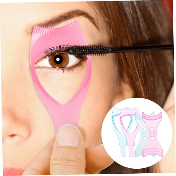12 stk. Eyeliner Baffle til øjenmakeupværktøjer Mascara Shield Applikatorer Øjenvippeassistentværktøjer Letvægts Bærbare Makeup Essentials