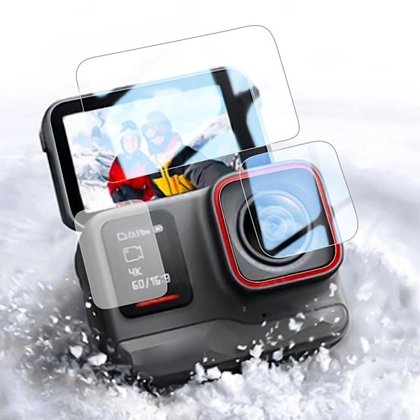 För Insta360 Ace Pro Skärmskydd Härdat Glas Film Tillbehör Lot T0 transprentB For insta360 Ace Pro