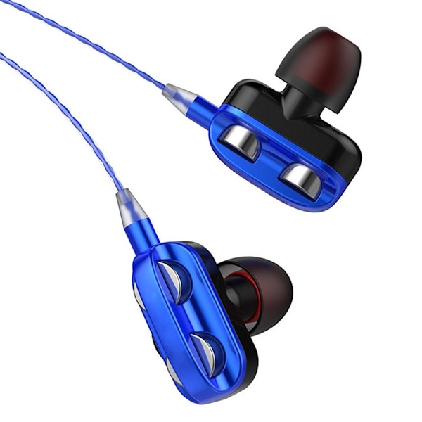 Trådbundna Hörlurar, In-Ear Hörlurar med Mikrofon, Trådbundna Hörlurar red 3.5mm