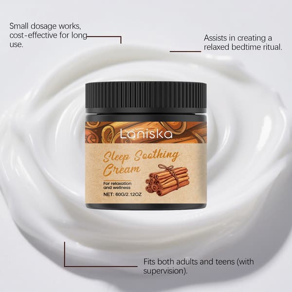 Mild sovecreme med nærende ingredienser til behagelig søvn dag og nat.