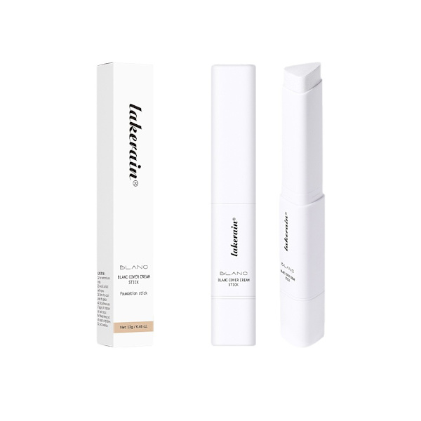 Triangle Foundation Stick, Lätt Makeupbas och Concealer, Nude Finish Foundation Stick #4 MEDIUM 4#MEDIUM