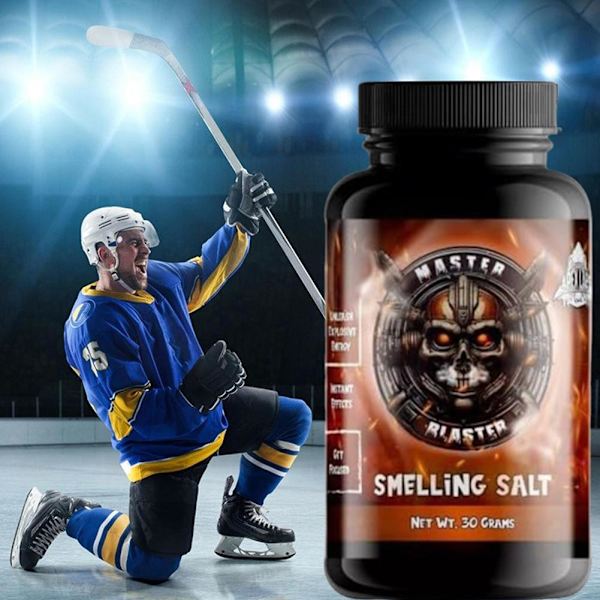 Luktsalt Energy Burst - Starkaste ammoniakinhalator Uppfriskande kroppsbooster orangeA 1pcs