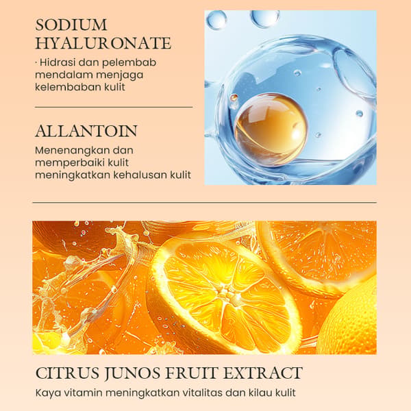 C-vitamin lysnende ansigtsserum