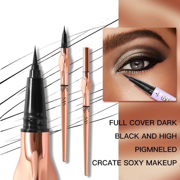 Vanntett, langvarig, smittefri eyeliner SAP020
