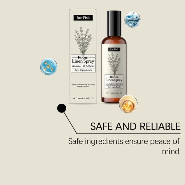Innendørs lavendel duftspray, langvarig duft, husholdningsdeodorant, luftfrisker