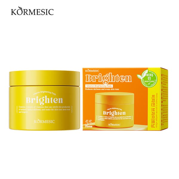 Bomullspads for rengjøring med vitaminer