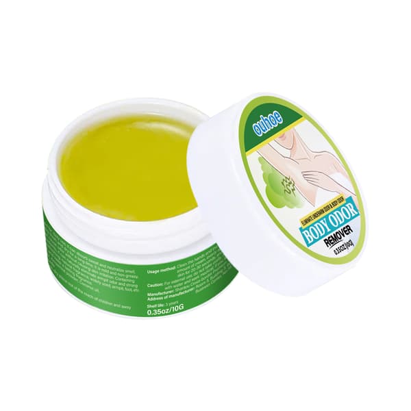 Deodorantcreme til underarme til rensende, deodoriserende og antiperspirant kropspleje.