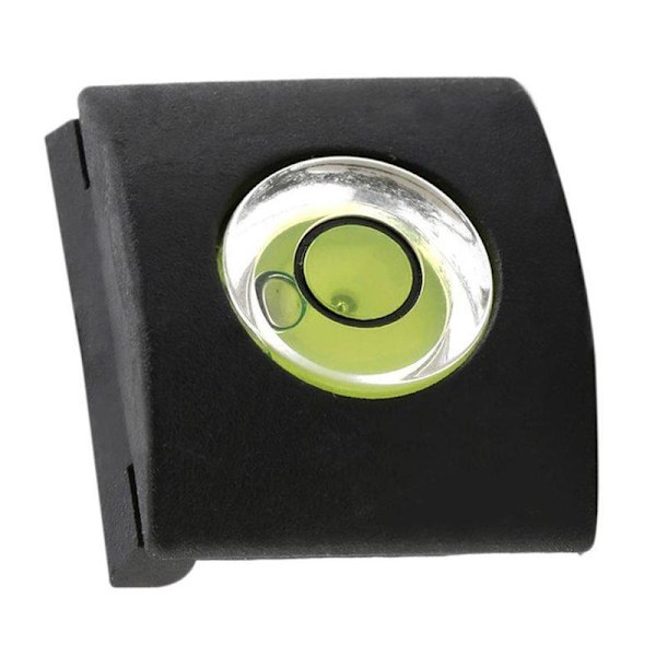 1/10x Flash Hot Shoe Cover Cap BUBBLE Spirit Level UKN blackA one-size