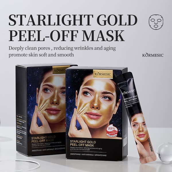 Starry Gold Peel-Off Ansiktsmask (förpackad)