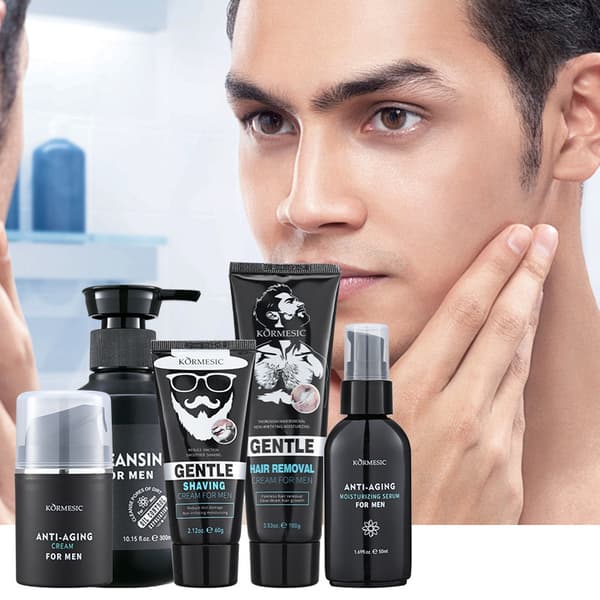 Ansigtsrensesæt til mænd - Mild renselotion Cleansing Milk