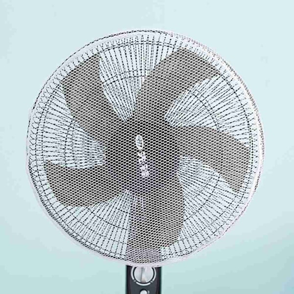 Fläktskydd Säkerhetsskydd Barn Babyskydd Anti-kläm Fingerskydd Nät Dammskydd Elektrisk Barn D3C2 white One-size