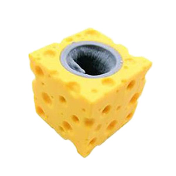 Ostmus Squeeze Leksaker, Kreativ Mus -up i Ostleksaker, Anx gray one-size