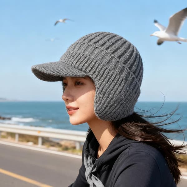 Neulottu lämpöhattu lipalla