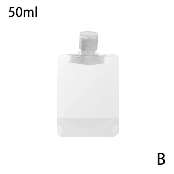 1-10x Pipmunstycke Tom Spout Pouch Bärbar Resväska Flytande Gör TransparentC 100ml