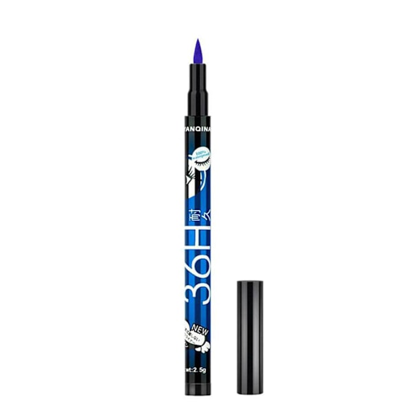 Svart 36H Vattentät Penna Precision Flytande Eyeliner Ögonliner Makeup black 1pcs