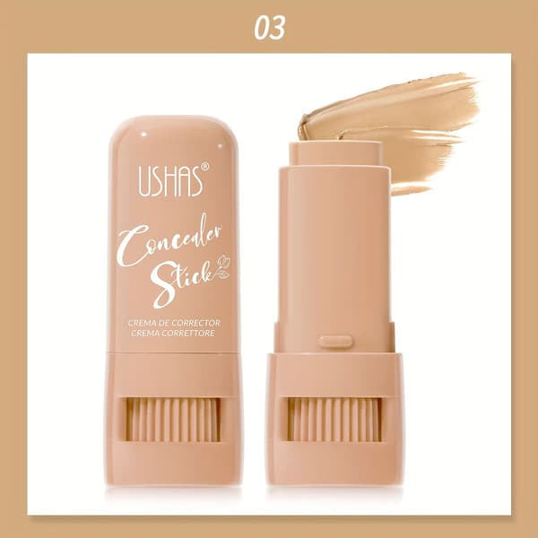 Solid Concealer Highlighter Stick Makeup - Kompakt och bärbar konturering och ljusning FS458