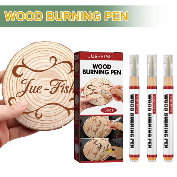 Træbrænderpen sæt, Træmarkør, Børns DIY Pyrografi Pen Sæt