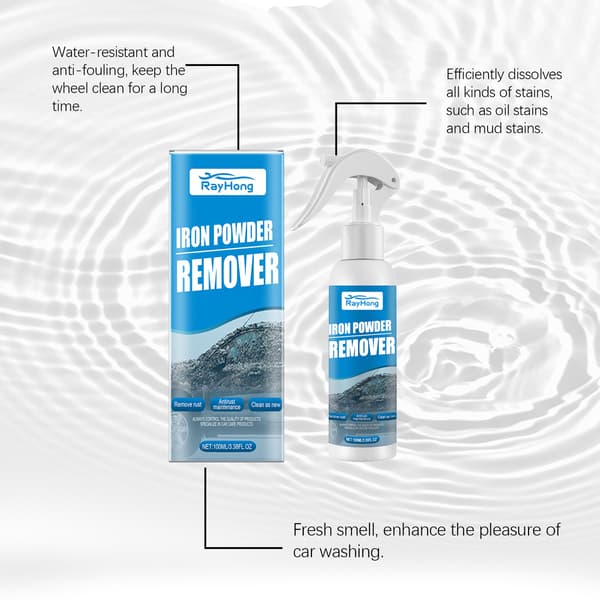 Rustfjerningsspray for biler - Skånsom rengjøring og forebygging