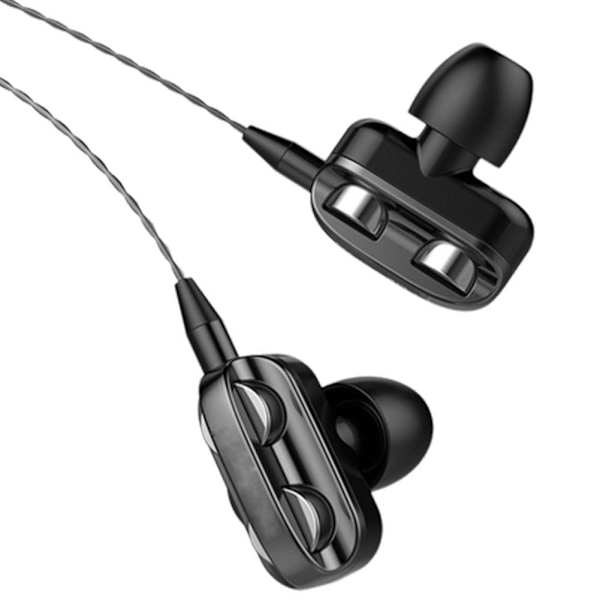 Trådbundna Hörlurar, In-Ear Hörlurar med Mikrofon, Trådbundna Hörlurar red 3.5mm