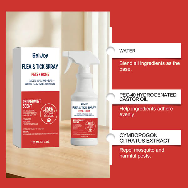 Forfriskende kæledyrsplejespray til katte og hunde, 150 ml