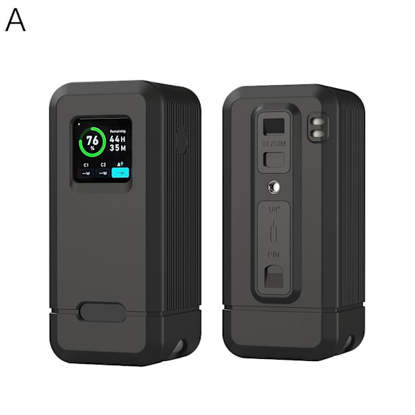 USB-C Powerbank 20000mAh Bärbar Laddare 200W Laddning Smart Display Gray 1pcs