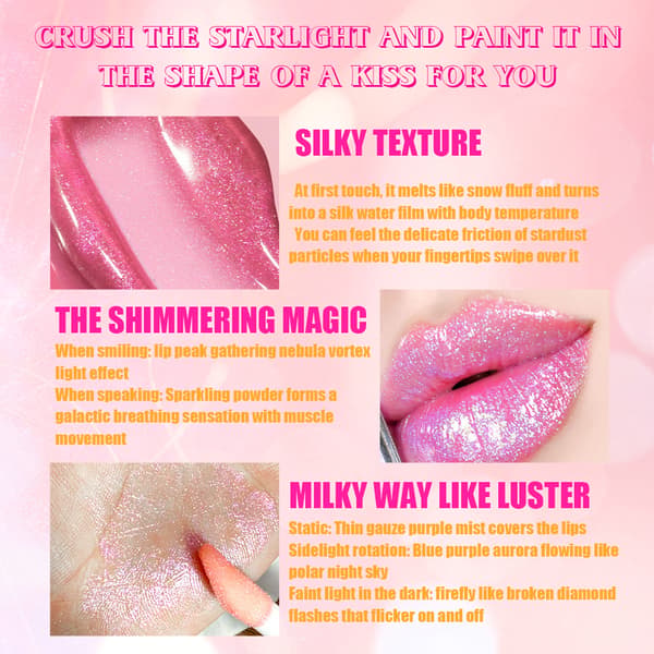 Glimrende Kromatisk Lipgloss - Skinnende Finish til Makeup