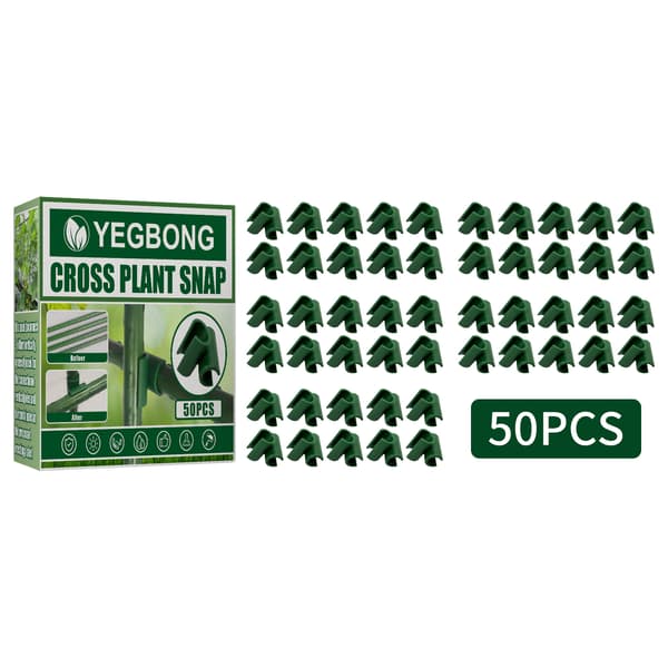 Plastkorsformat spänne, växtspecifik järnring, klätterspaljé, blomstöd, växtklätterram