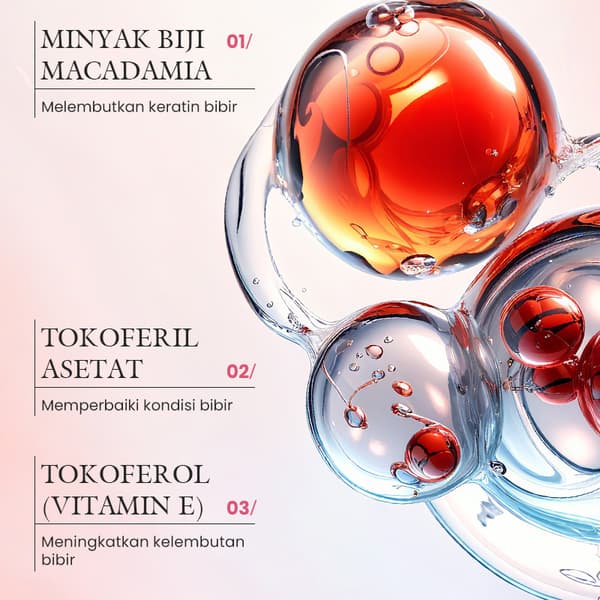 Kosteuttava huulten yöhoitoöljy