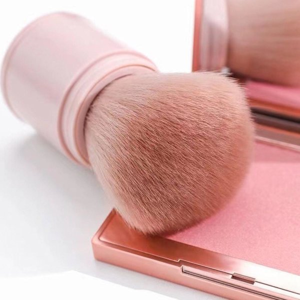 Infällbar sminkborste, portabel mini infällbar rougeborste Hot U5 bronzing brush 1pcs