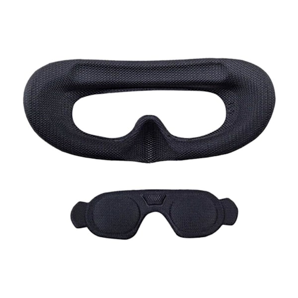 För DJI AVATA 2 för goggles 3 skumgummi ögonmask bekväm hudvänlig black Eye mask + protective cover
