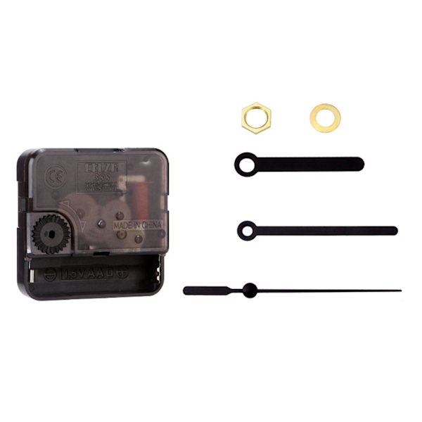Quartz Klocka Urverk Mekanism Visare Väggreparation Verktyg Delar Tyst DIY Kit~