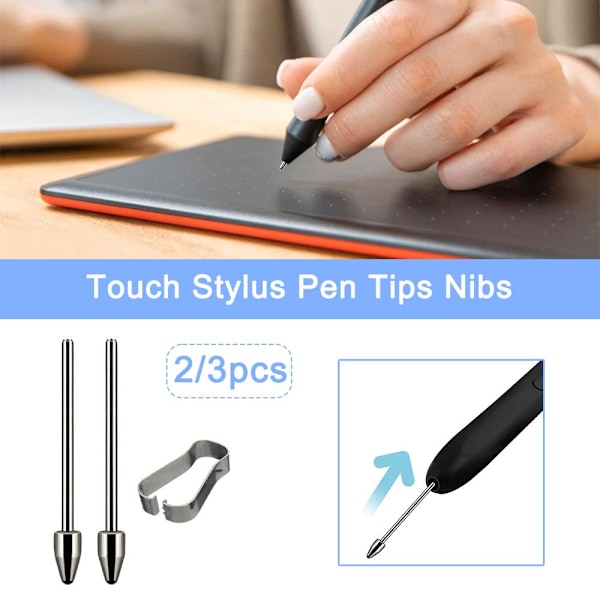 Stylus S Pen-spetsar för Samsung Galaxy Tab S7/ S7+ Note 10/1 1tip+1clip one-size