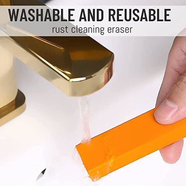 3/5/10 st Rostfritt Stål Dekontaminerings Artifact Eraser, Enkel Eraser Hot F9 orange3 3