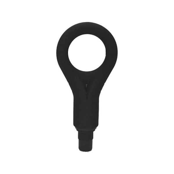 FasciaGun Fun Modifierad Adapter Mjuk Silikon Herrleksak Fascia-Gun Massagehuvud BlackA 31mm
