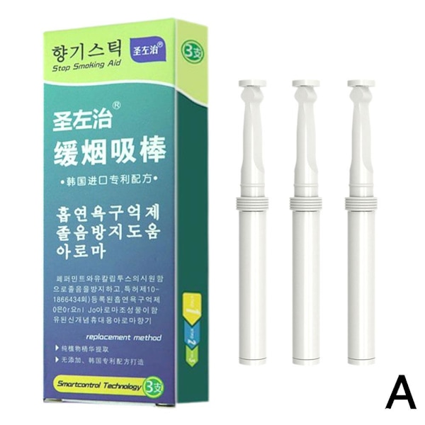 Fenterapi Rökavvänjningssticka Fri Rökstoppshjälp - 1-pack 01 3pcs