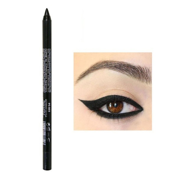 Färgglad flytande eyelinerpenna ögonpenna gelpenna långvarig W White one size